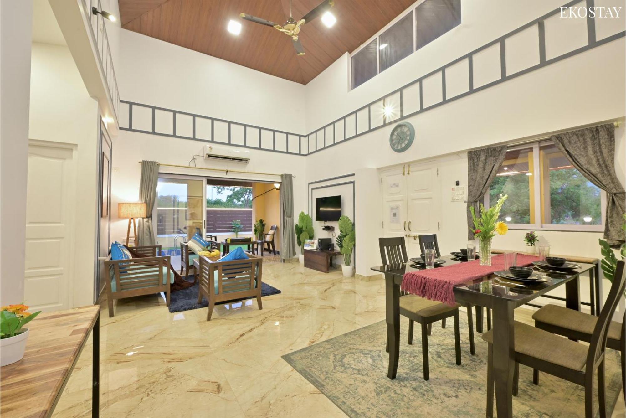 Ekostay - Pinewood Villa Alībāg Buitenkant foto